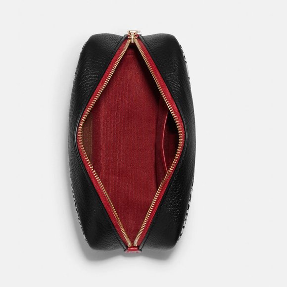 🐭❤️ Coach Disney Mickey Mouse X Keith Haring Small Boxy Cosmetic Case - Picture 4 of 12